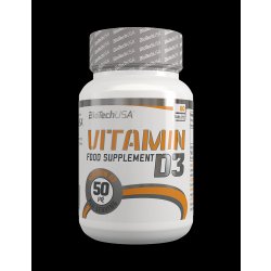 BioTech USA Vitamin D3 60 tablet