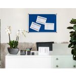 Aveli XRT-00145 textilní nástěnka hliníkový rám 90 x 60 cm – Hledejceny.cz