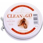 Clean & GO Wax krém na obuv bezbarvý 40 g – Zbozi.Blesk.cz