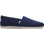 Toms Recycled Cotton Canvas Women's Alpargata Navy – Zboží Dáma