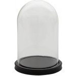 Clayre & Eef Skleněný poklop s dřevěnou podstavou 17x25cm – Hledejceny.cz