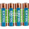 Baterie primární Extol Energy AA 4 ks 42011