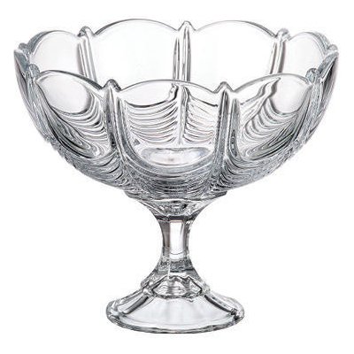 Bohemia Crystal miska na noze Nova Orion 220 mm