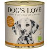 Konzerva pro psy Dog's Love Bio Krocan 800 g