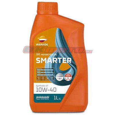 Repsol Moto Smarter Synthetic 4T 10W-40 1 l – Hledejceny.cz