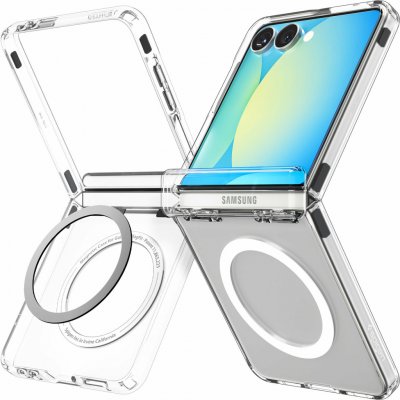 Spigen Ultra Hybrid Pro MagSafe Samsung Galaxy Z Flip7 průhledný KF2353711 – Zboží Živě