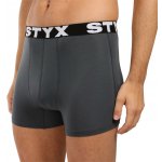 Styx pánské boxerky sportovní guma světle šedé – Hledejceny.cz