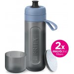 Brita Fill & Go Active 0,6 l modrá + microdisc 2 ks 2024 – Zboží Mobilmania