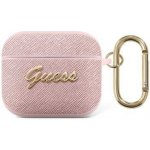 Guess Saffiano PC/PU Metal Logo Pouzdro pro Apple AirPods 3 GUA3SASMP – Sleviste.cz
