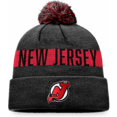 Fanatics pánská Zimní čepice New Jersey Devils Fundamental beanie Cuff with Pom – Hledejceny.cz