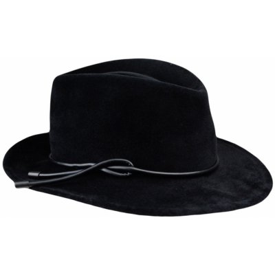 Mayser Dámský luxusní klobouk z králičí plsti velur černý