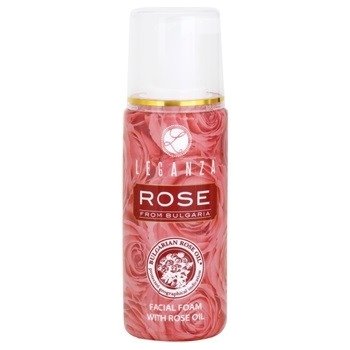 Leganza Rose osvěžující čistící pleťová pěna (Bulgarian Rose Oil) 100 ml