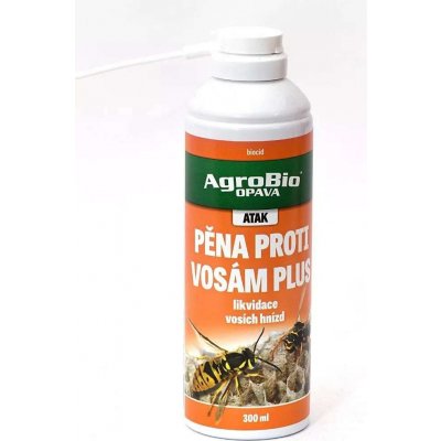 Agrobio Atak Plus Pěna proti vosám 300 ml – Zbozi.Blesk.cz