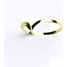 Čištín žluté zlato prstýnek ze zlata T 809