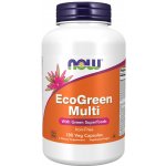 Now Foods EcoGreen Multi 180 vegkapslí – Hledejceny.cz