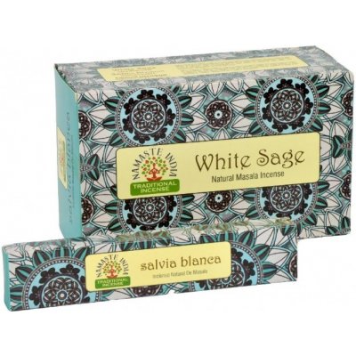 Namaste India Vonné tyčinky White Sage 15 g – Hledejceny.cz