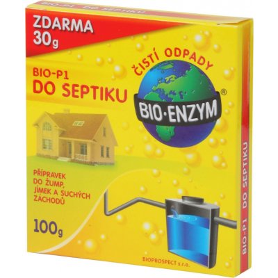 Bio-enzym Bio P1 do septiku 100 g – HobbyKompas.cz