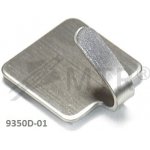 Háček samolepící, hranatý 18x18mm nerez A2 (100ks) – HobbyKompas.cz