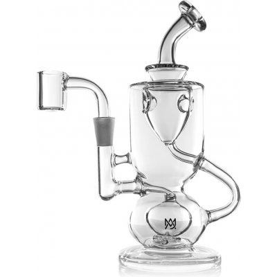 MJ Arsena Mini Dab Rig TITANl 18 cm čirá – Hledejceny.cz
