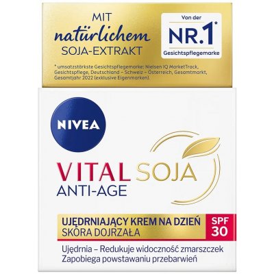 Nivea Vital Soja zpevňující denní krém OF 30 50 ml – Hledejceny.cz