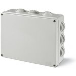 Krabice rozbočovací SCABOX IP55 190x140x70 s vývodkami 685.007 – Sleviste.cz
