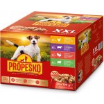 Propesko Adult kuře & hovězí & krůta & jehně 24 x 100 g – Hledejceny.cz