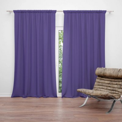 Sablio Závěs Purpurová: 2ks 140x250cm – Hledejceny.cz