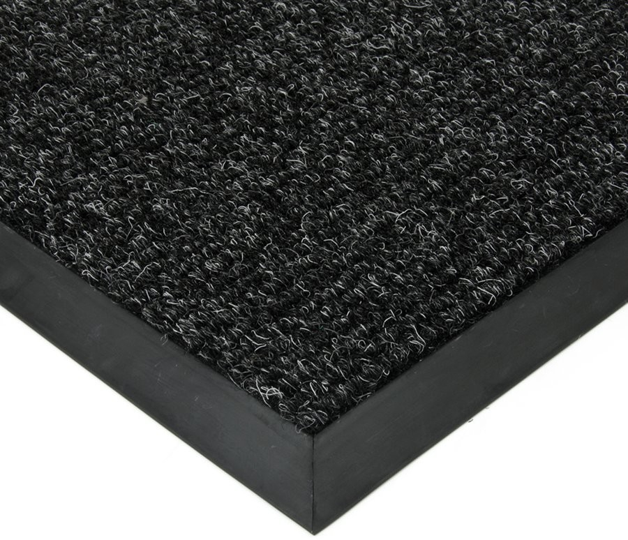 FLOMAT Černá textilní zátěžová čistící vnitřní vstupní rohož Catrine 150 x  150 cm alternativy - Heureka.cz