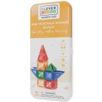 Cleverclixx Magnetická stavebnice mini - cestovní (28 ks) – Sleviste.cz