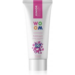 Woom Dětská zubní pasta Junior Bubble Gum 50 ml