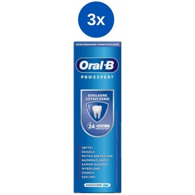 Oral-B Pro Expert Deep Clean 3 x 75 ml – Hledejceny.cz