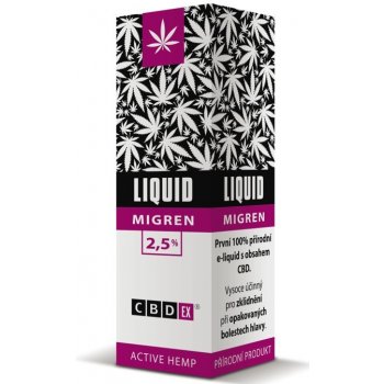 CBDex Liquid migren 2,5% 10 ml