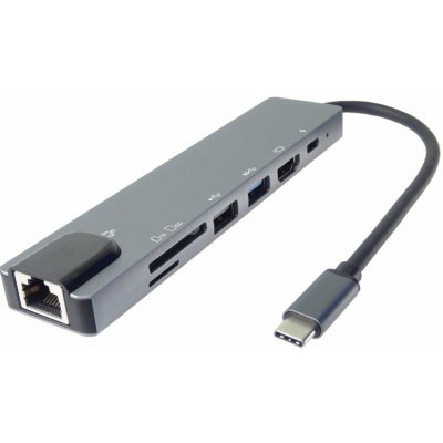 PremiumCord USB-C na HDMI + USB3.0 + 2x USB2.0 + PD(power delivery) adaptér – Hledejceny.cz
