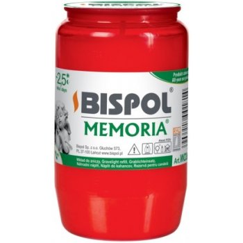 Bispol MEMORIA W03 červená 160 g