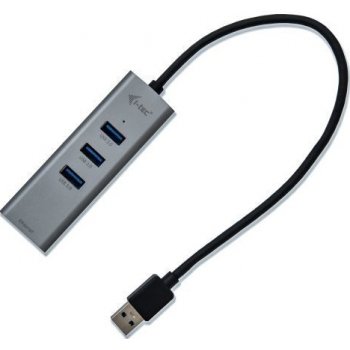 i-Tec USB 3.0 Metal HUB 3 Port + Gigabit Ethernet U3METALG3HUB