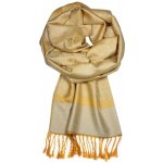 Dalmina Venezia kašmírový šál pašmína H85-94 tmavě béžová – Hledejceny.cz