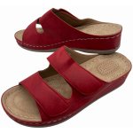 Cabin dámské pantofle červené – Zboží Dáma