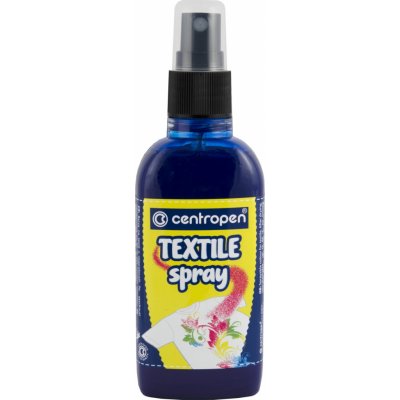 Barva na textil Centropen Textil sprej 110 ml modrý – Zboží Mobilmania