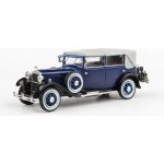 Abrex škoda 860 1932 časopis s modelem modrá 1:43 – Zboží Mobilmania