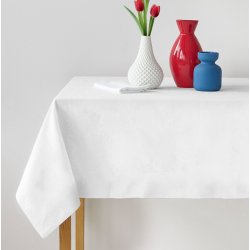 Textilomanie bavlna ubrus bílý 120x180 cm