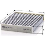 Filtr, vzduch v interiéru MANN-FILTER CUK 25 012 – Hledejceny.cz