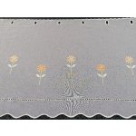 Záclona na vitrážku - vyšívaná W/49020 60 cm – Hledejceny.cz