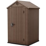 Keter Darwin zahradní domek 4 x 6 hnědý s podlahou – Zboží Dáma