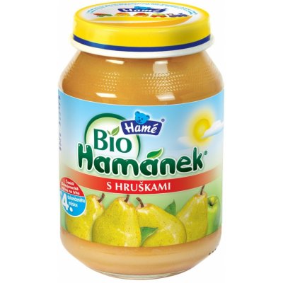 Hamé Hamánek BIO s hruškami 190 g