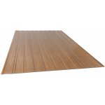 Trapézový plech Guttatop T-7 Varianta: trapézový plech Guttatop T-7 - 2000 x 1200 mm - zlatý dub – Zbozi.Blesk.cz