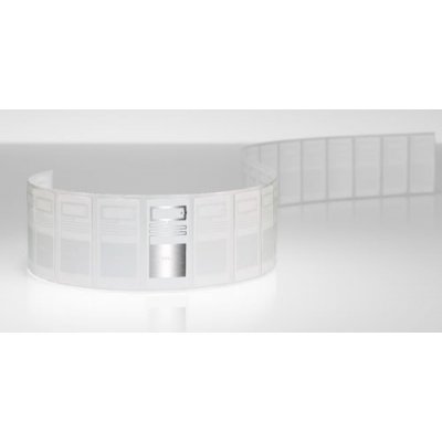 UHF RFID nálepka Midas Flag, M750, 43x21mm, bílá potisknutelná (cena za 100 ks) – Zboží Živě