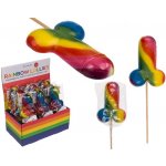 Lízátko penis barevné – Zboží Dáma