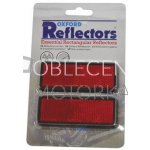 Odrazky obdélníkové samolepící, OXFORD (D x V , 9x3,5 cm, pár) | Zboží Auto