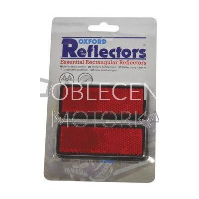 Odrazky obdélníkové samolepící, OXFORD (D x V , 9x3,5 cm, pár) | Zboží Auto