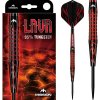 Šipka Mission Lava Darts Soft Tips 95% Black & Red Electro Plated 24 g